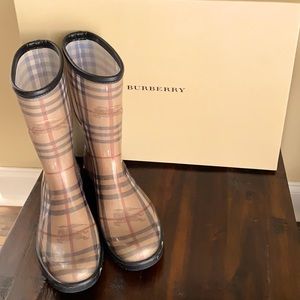 Burberry Classic Check Rain Boots